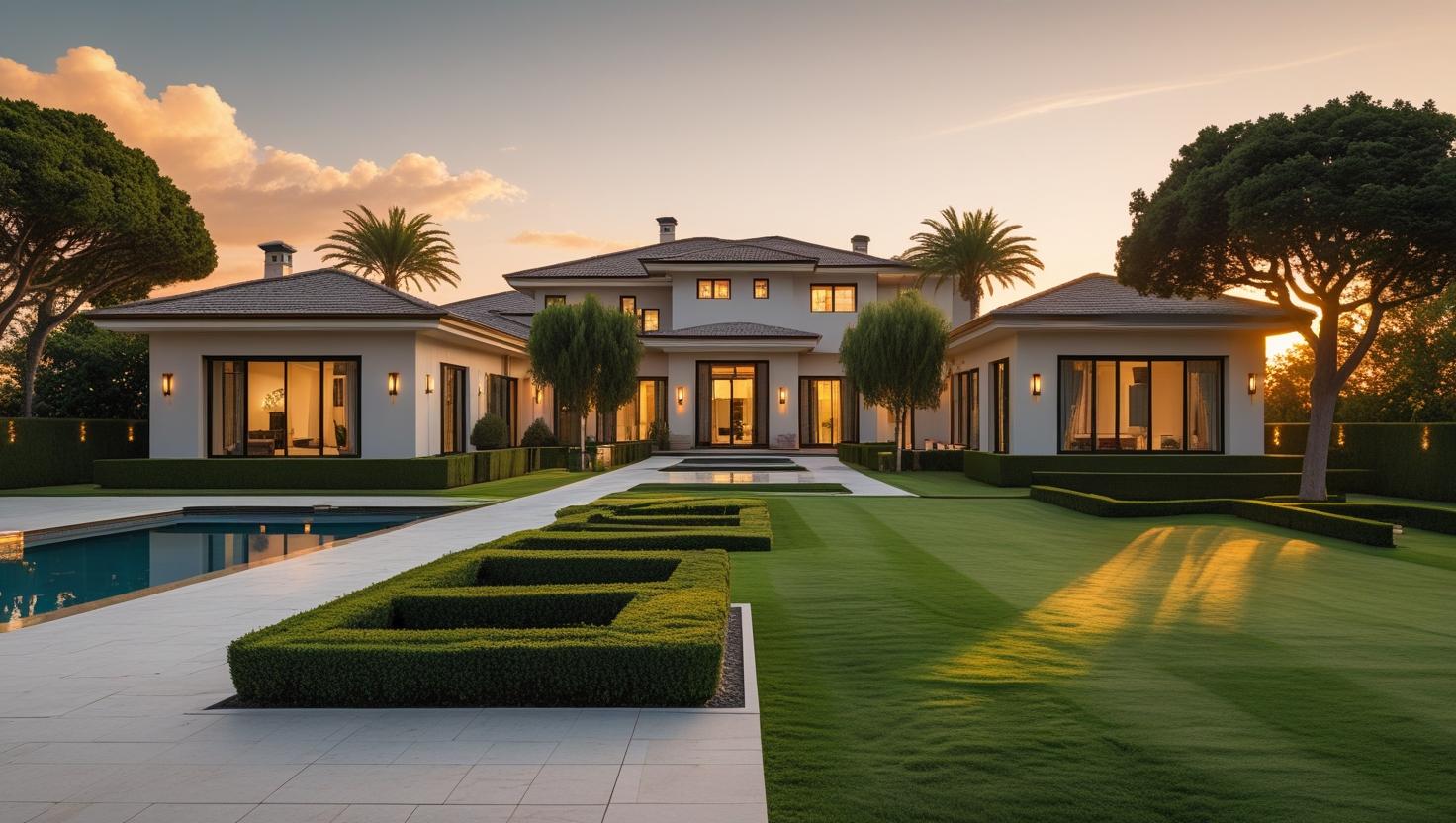 HAMFAY REAL ESTATE Luxury Villa exterior for leasing and property management