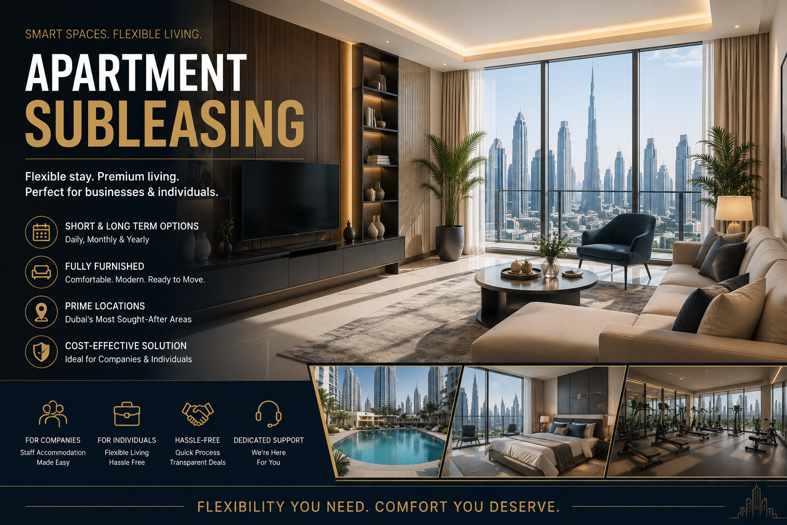 Apartment Subleasing Dubai